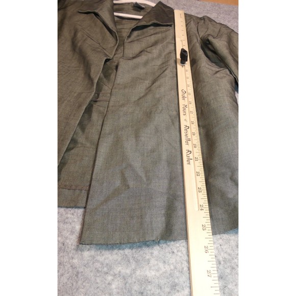 Sigrid Olsen Cardigan Medium Wool Blend Green Jacket - Picture 3 of 9